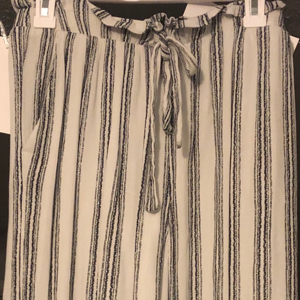 Cute Flowy Striped Boho Pants ✨like new✨
